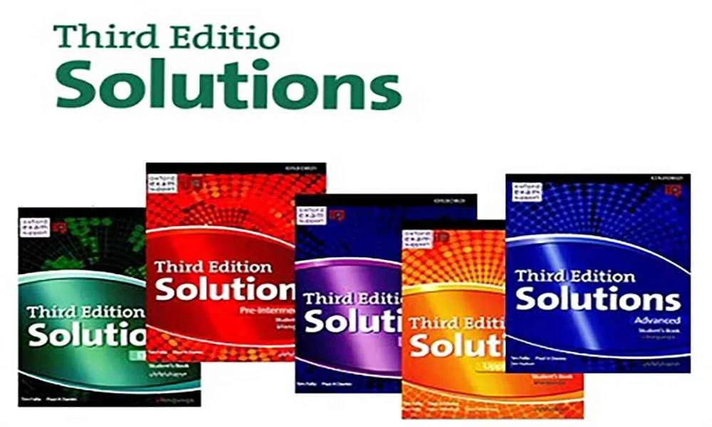 آموزش | کتاب مقایسه کتاب های آموزشی زبان انگلیسی Solutions و Cutting Edge
