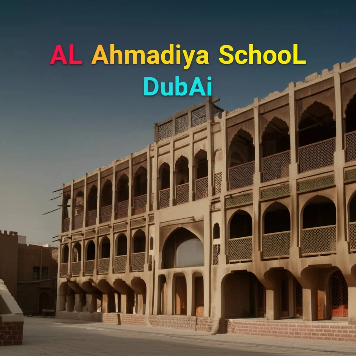 مدرسه آل احمدیه دبی
