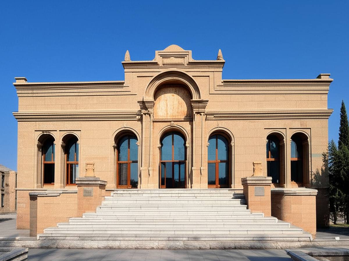 معماری موزه باستان شناسی شهرکرد