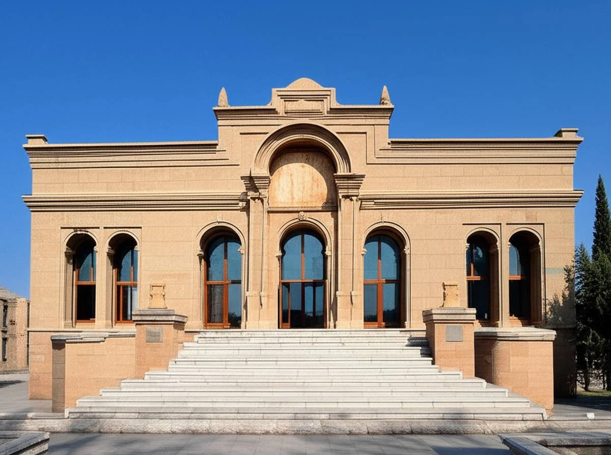 معماری موزه باستان شناسی شهرکرد