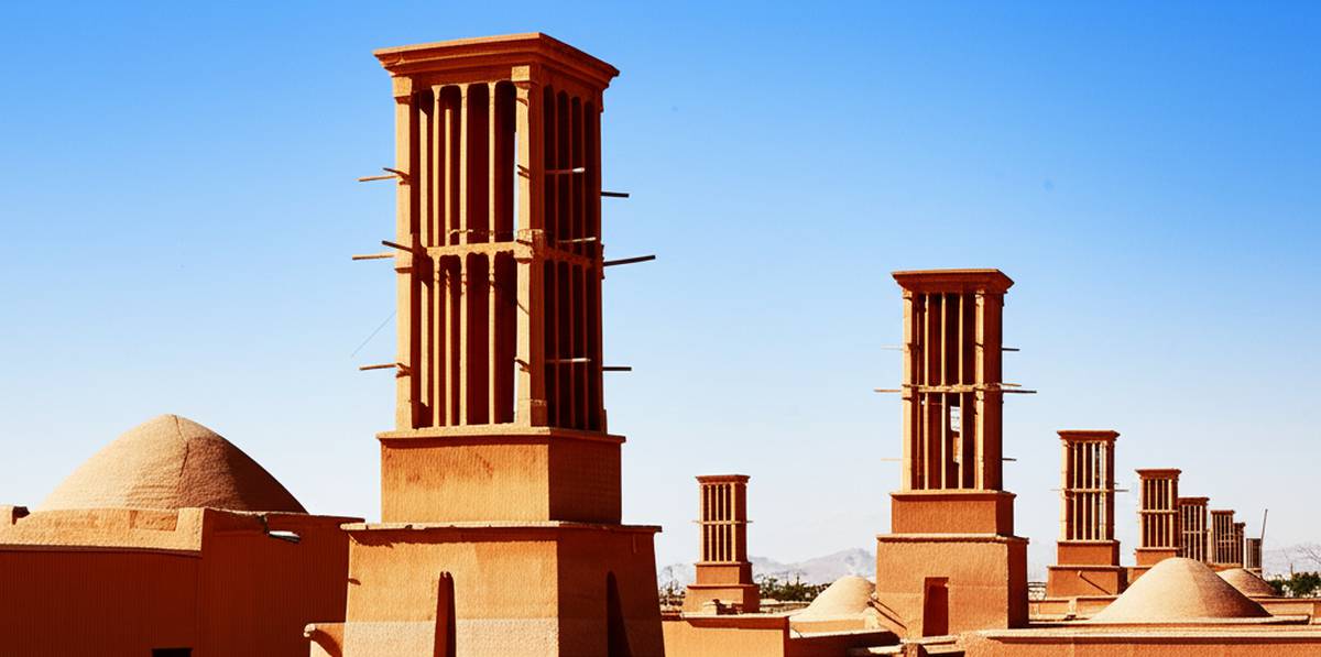 بادگیرهای یزد چیست؟ | راهنمای کامل معماری و کاربرد