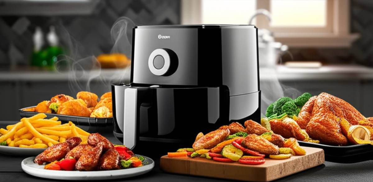 سرخ کن بدون روغن جی پاس GHO34048UK - نقد و بررسی کامل