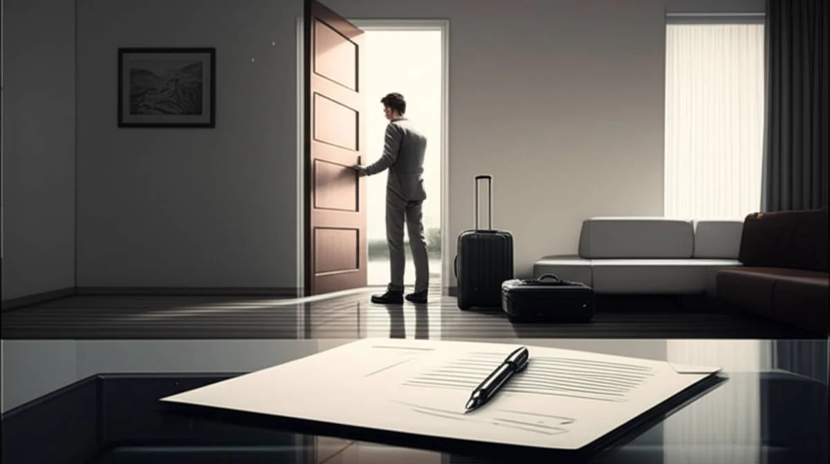 اظهارنامه ترک منزل توسط مرد | نمونه و نکات حقوقی مهم