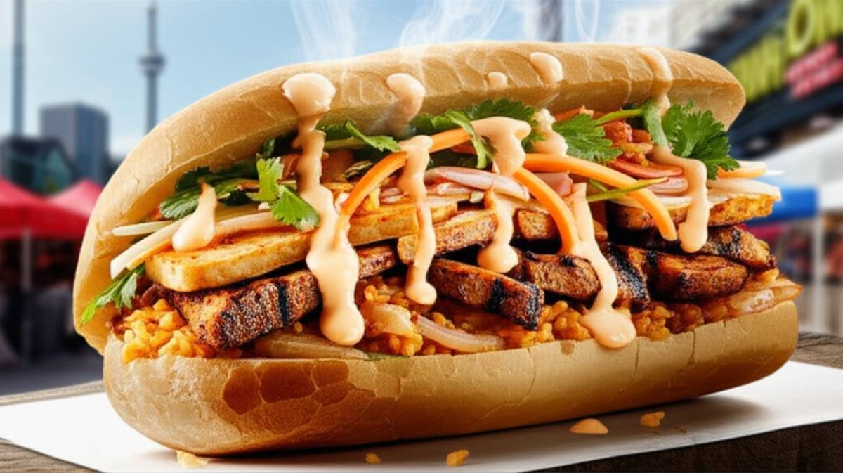 کیمچی سرخ کرده Banh Mi Boys تورنتو | غذای ارزان و لذیذ