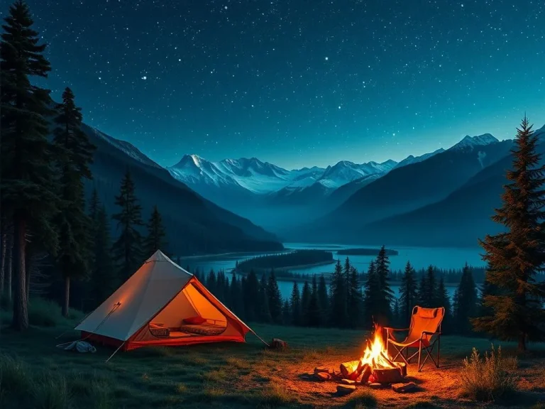 کمپینگ و اقامت در طبیعت – راهنمای جامع (نکات و تجهیزات)