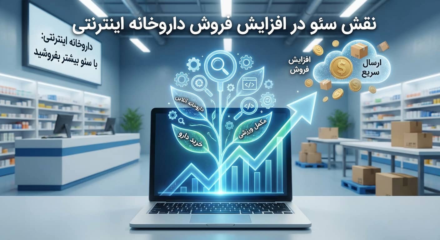 داروخانه | استراتژی نقش سئو در افزایش فروش داروخانه اینترنتی