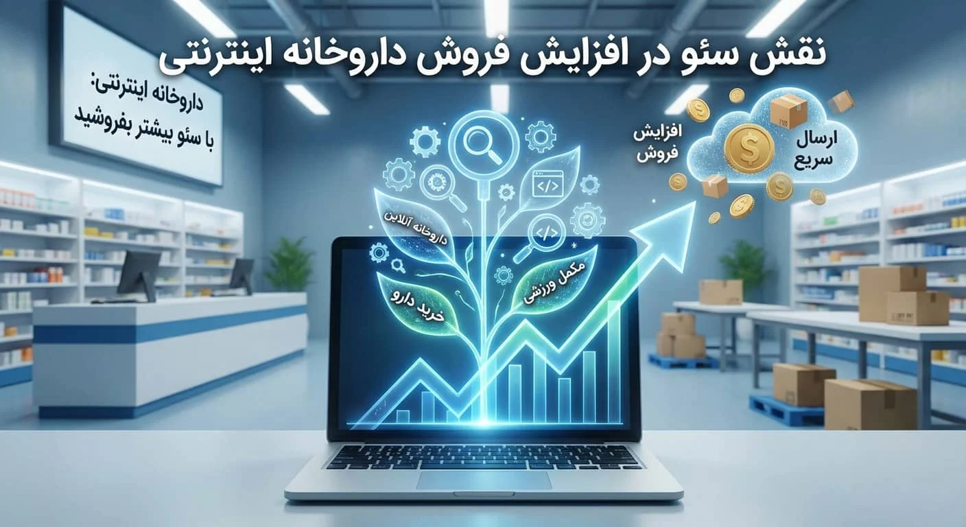 نقش سئو در افزایش فروش داروخانه اینترنتی