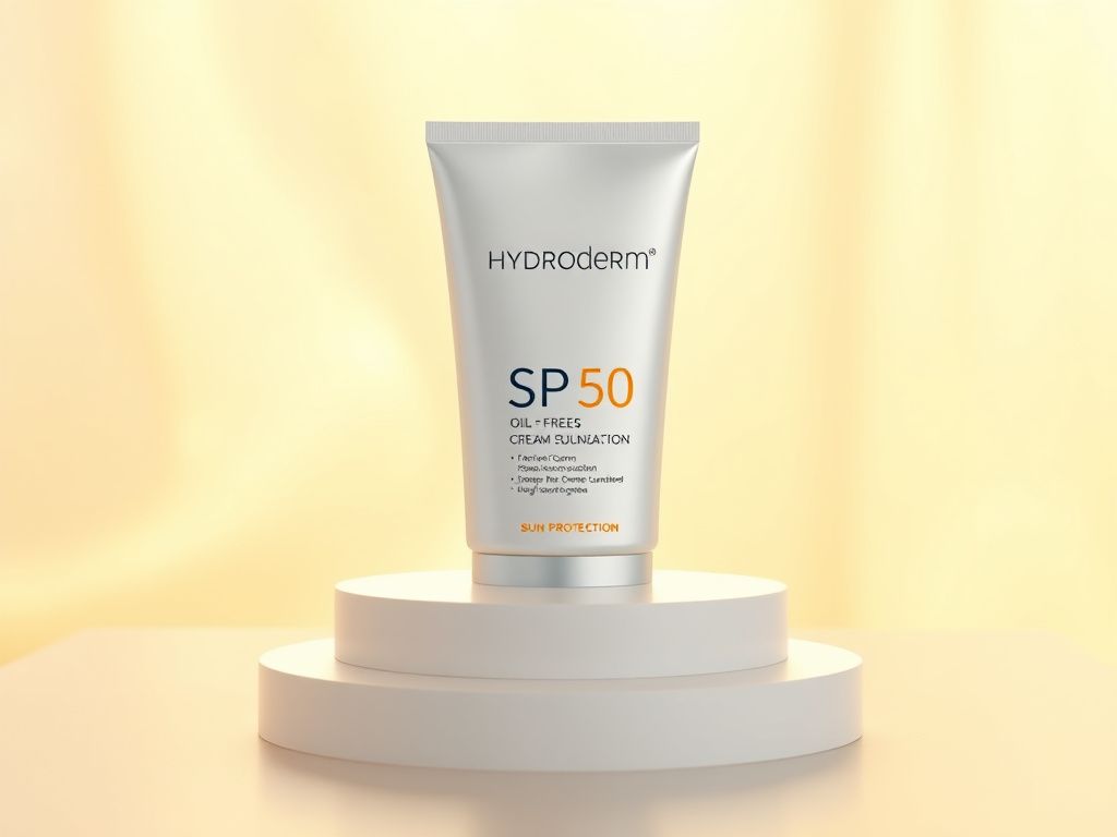 نقد ضد آفتاب کرم پودری فاقد چربی SPF50 | هیدرودرم