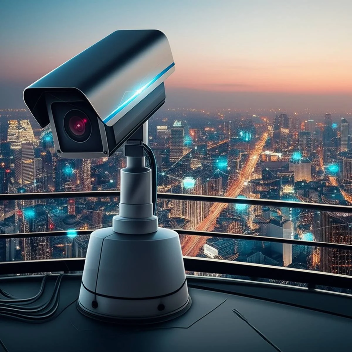 دکل دوربین هوشمند؛ آینده نظارت شهری