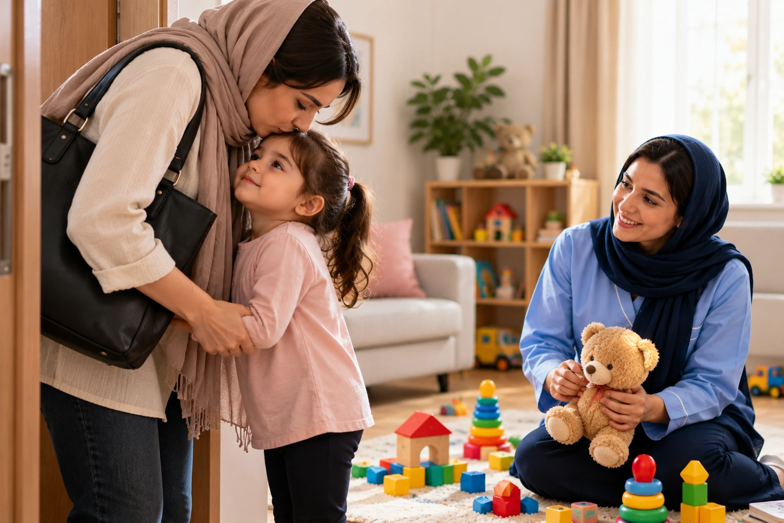 اضطراب جدایی کودک از مادر؛ چگونه ورود پرستار را آسان تر کنیم؟